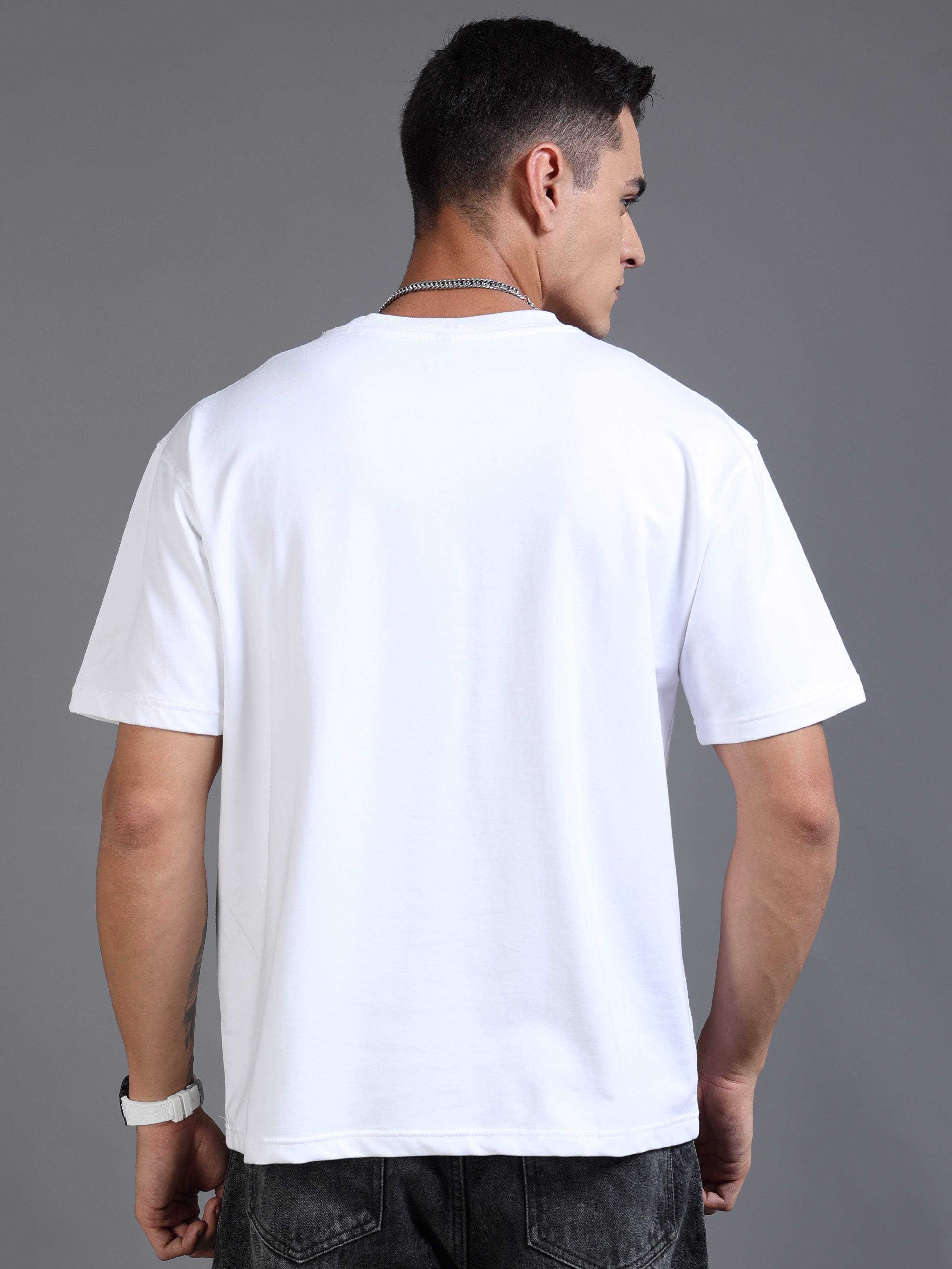 Essential Oversized Tee (White)