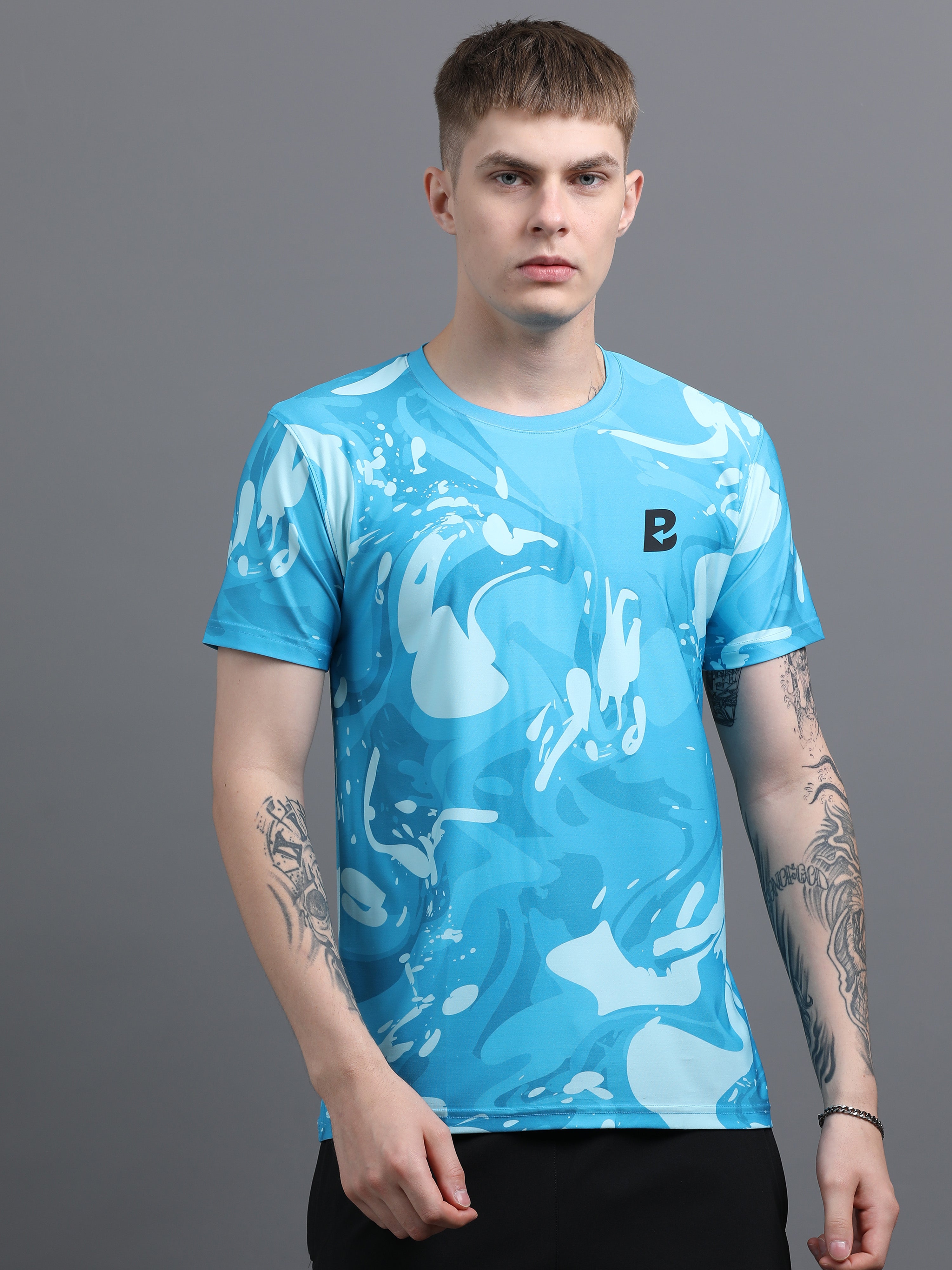 PERFORMANCE T-SHIRT (BLUE)