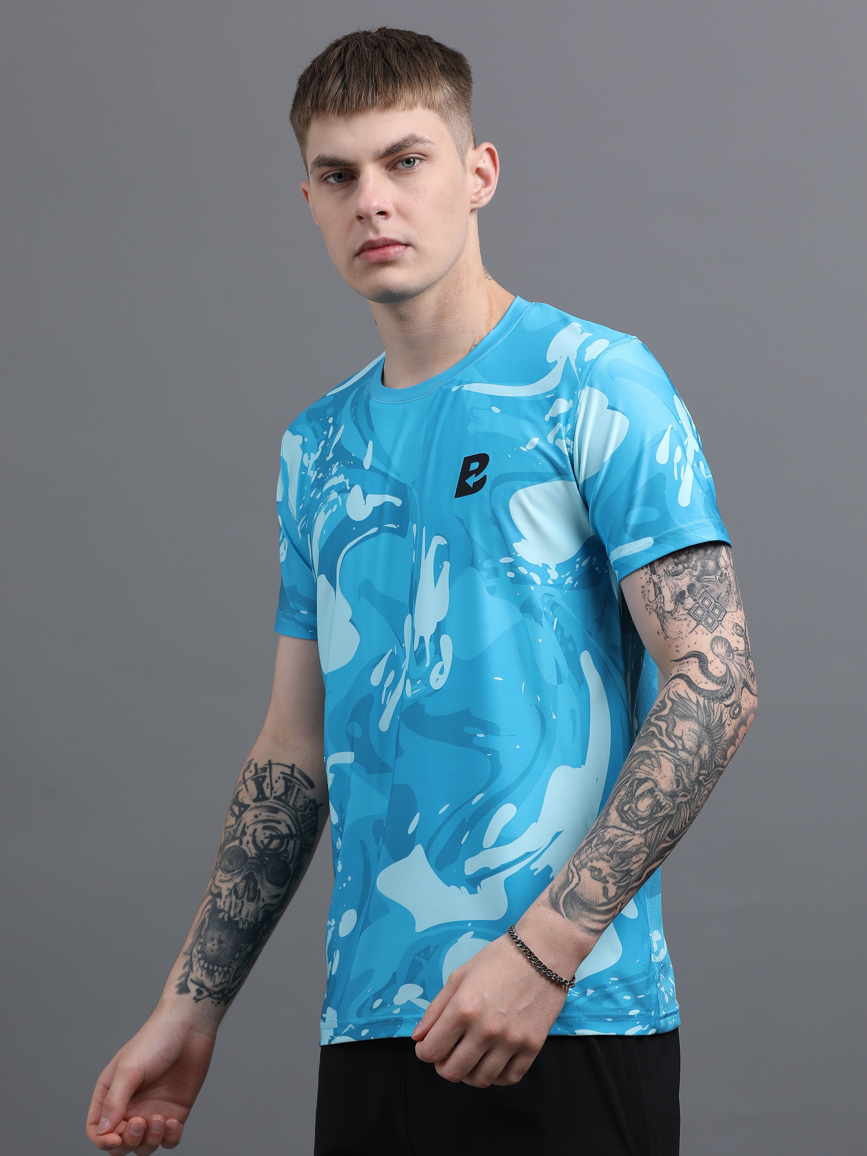 PERFORMANCE T-SHIRT (BLUE)