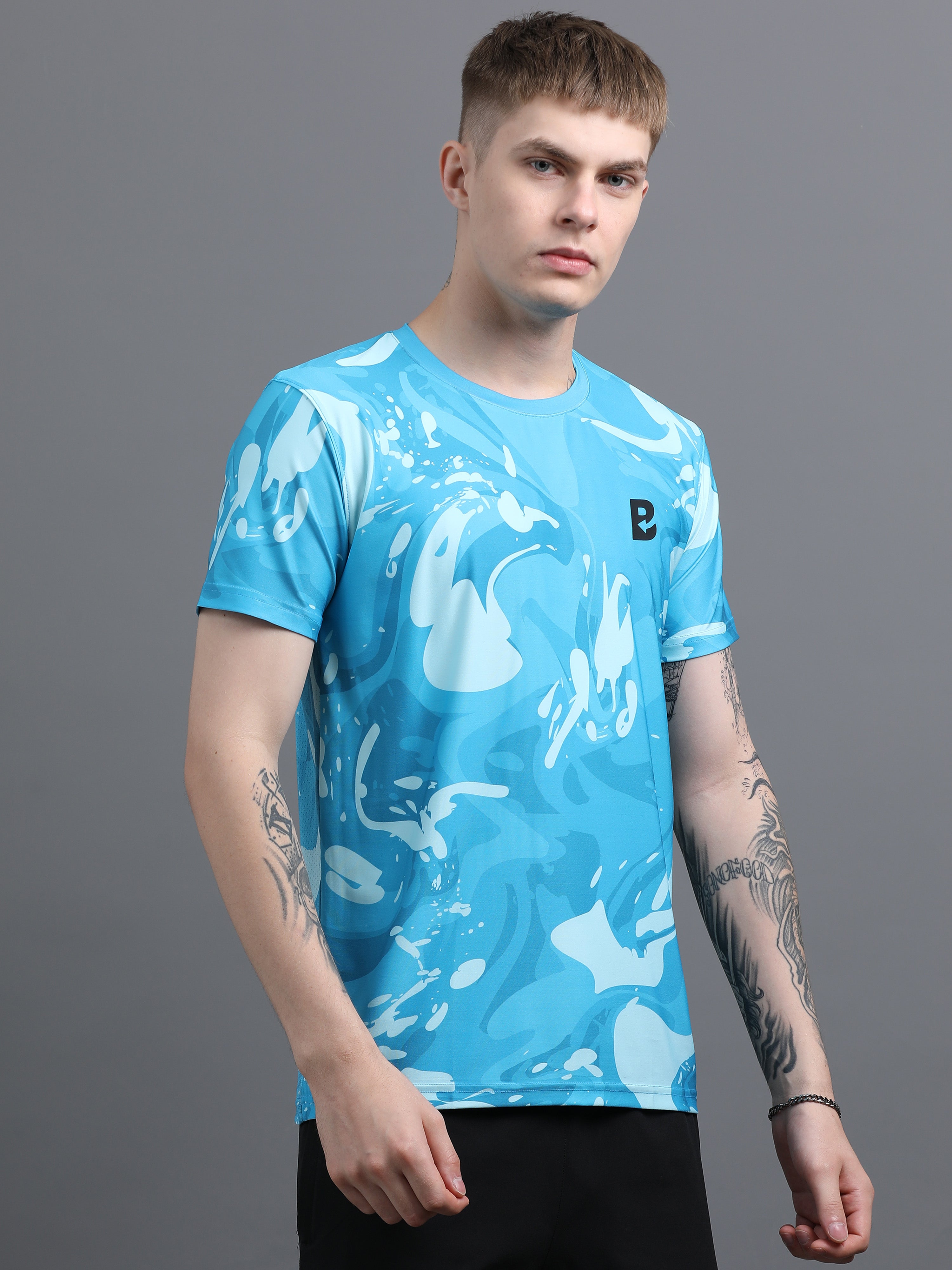 PERFORMANCE T-SHIRT (BLUE)