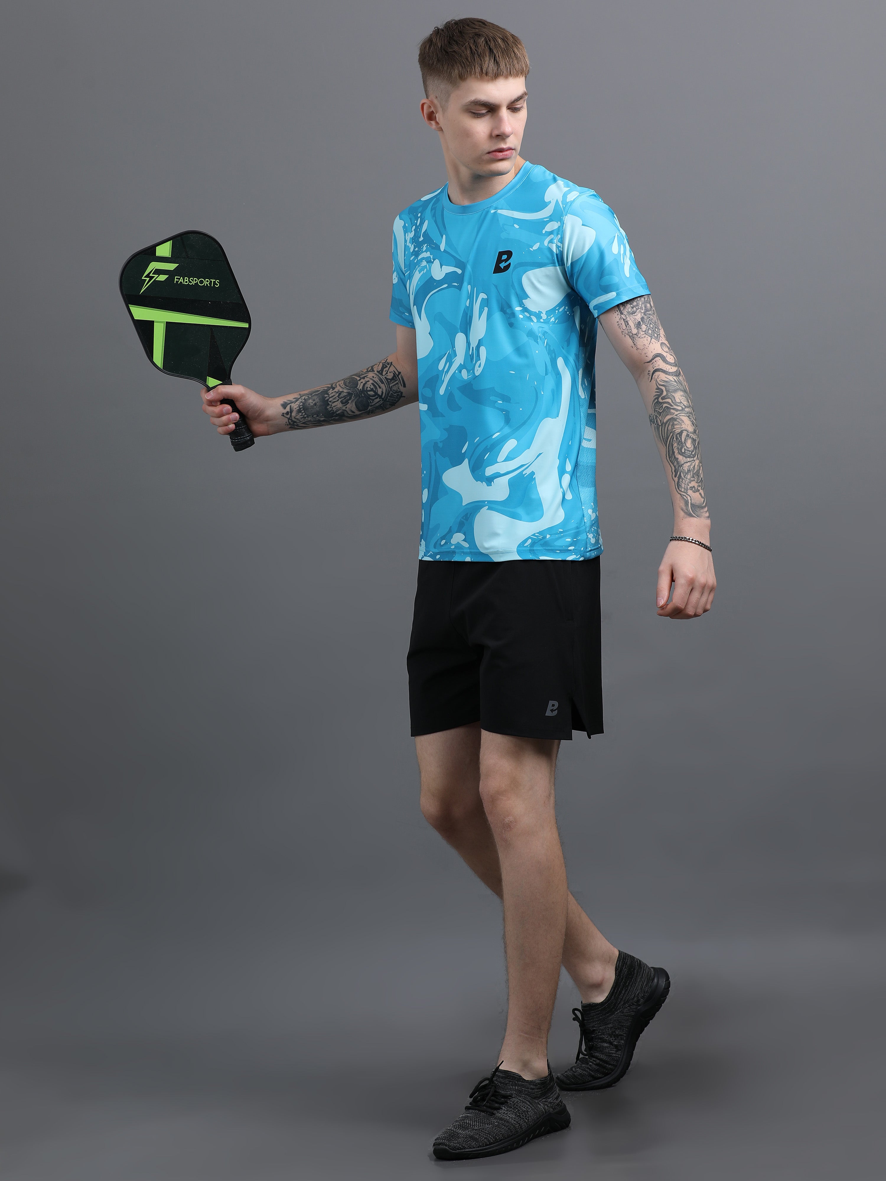 PERFORMANCE T-SHIRT (BLUE)