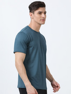 BS MANOEUVRE TEE (TEAL BLUE)