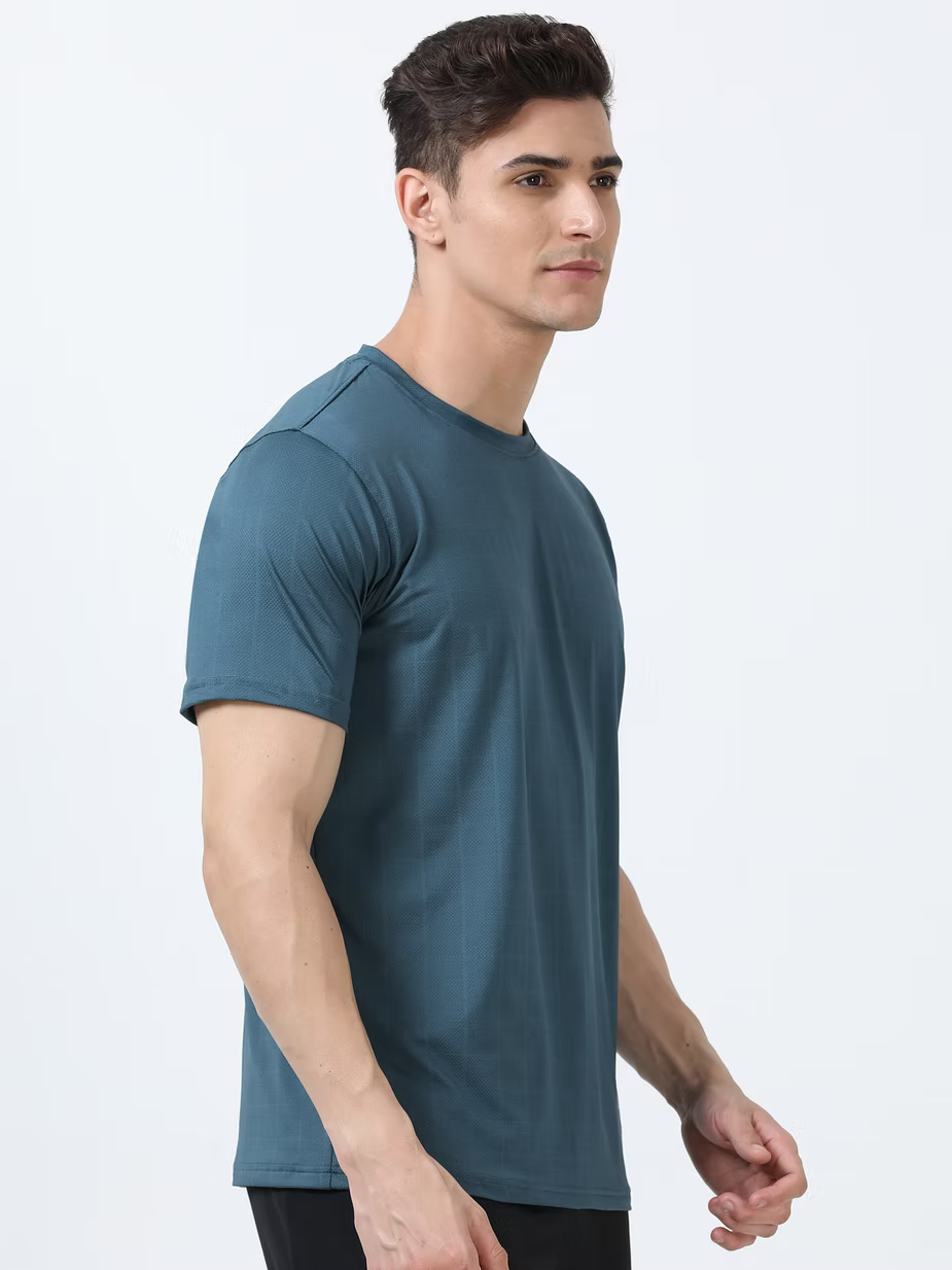 BS MANOEUVRE TEE (TEAL BLUE)
