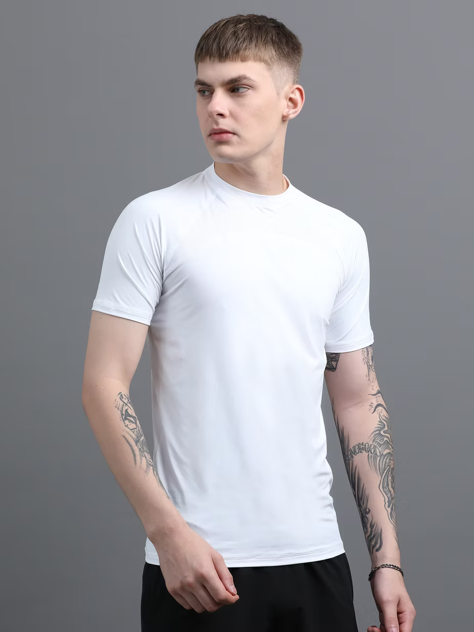 STRIDE T-SHIRT ( WHITE )